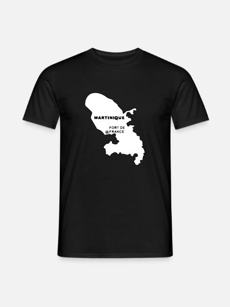 Martinique - Männer T-Shirt - Schwarz