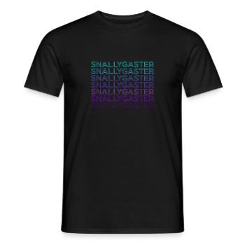Snallygaster Cryptids Cryptozoology Retro - Men's T-Shirt - black - Front - AI Model Male 178 light (178cm)