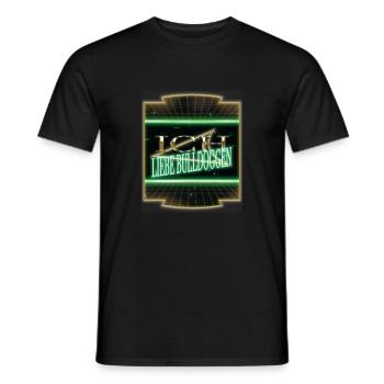 zitat geburtstagsgeschenkidee bluthund - Männer T-Shirt - Schwarz - Vorne - AI Model Male 178 light (178cm)