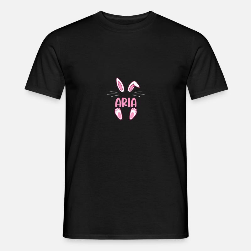 ARIA Easter - Männer T-Shirt - Schwarz