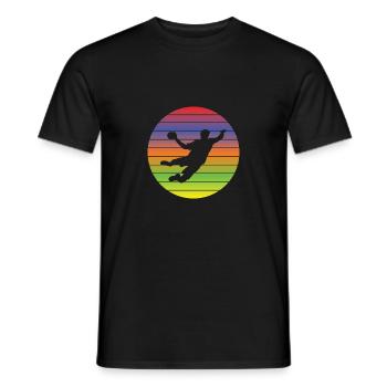 Handball Handballspieler Handballverein Handballer - Männer T-Shirt - Schwarz - Vorne - AI Model Male 178 light (178cm)