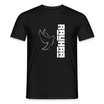 Rauhaa Frieden Ukraine - Männer T-Shirt - Schwarz - Vorne - AI Model Male 178 light (178cm)