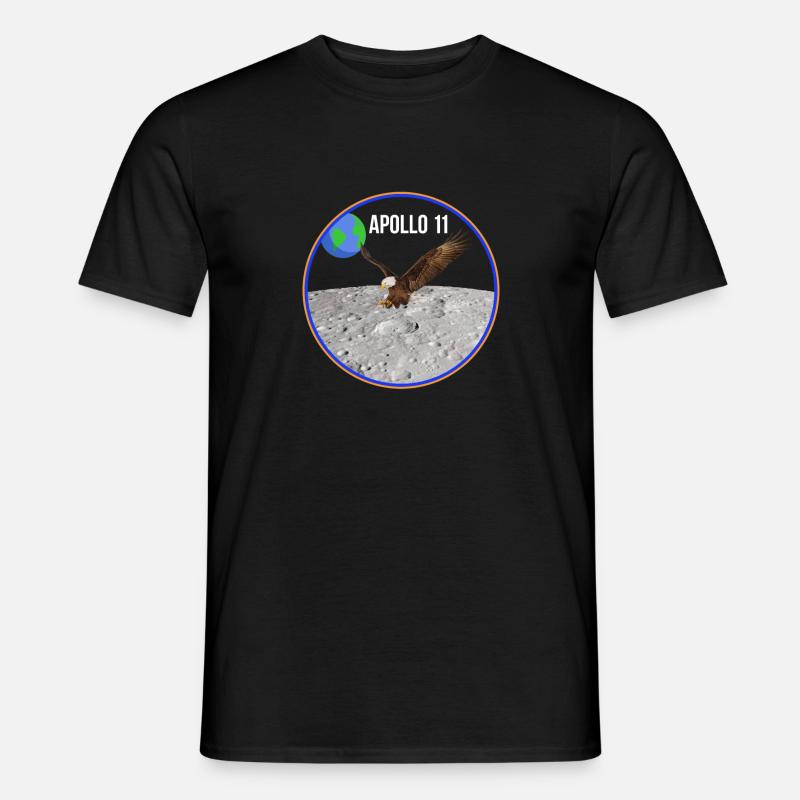 Apollo 11 Eagle - Men's T-shirt - black