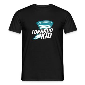 Météorologie des ouragans Storm Chaser - T-shirt homme - noir - Devant - AI Model Male 178 light (178cm)