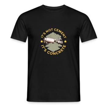 Construction Trucks Forklift Operator Truck Driver - Men's T-Shirt - black - Front - AI Model Male 178 light (178cm)
