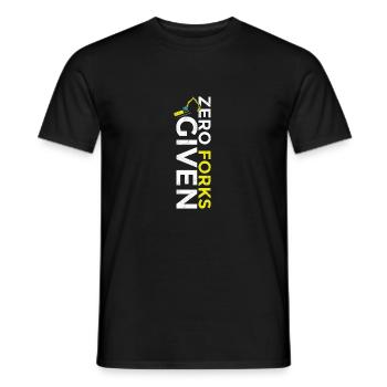 Construction Trucks Forklift Operator Truck Driver - Men's T-Shirt - black - Front - AI Model Male 178 light (178cm)