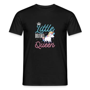Einhorn - Männer T-Shirt - Schwarz - Vorne - AI Model Male 178 light (178cm)