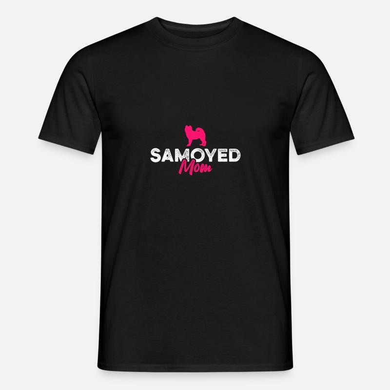 Samoyed Mom - Men's T-Shirt - black