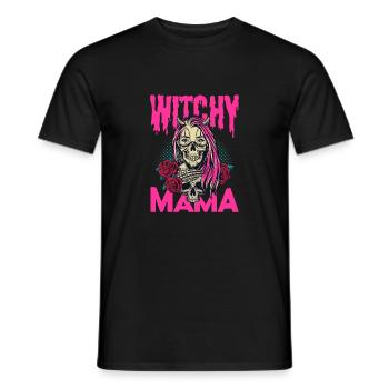 Halloween - Männer T-Shirt - Schwarz - Vorne - AI Model Male 178 light (178cm)