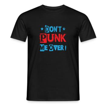 Ne me punk pas! - Gothique - Goth - Concert - Fu - T-shirt homme - noir - Devant - AI Model Male 178 light (178cm)