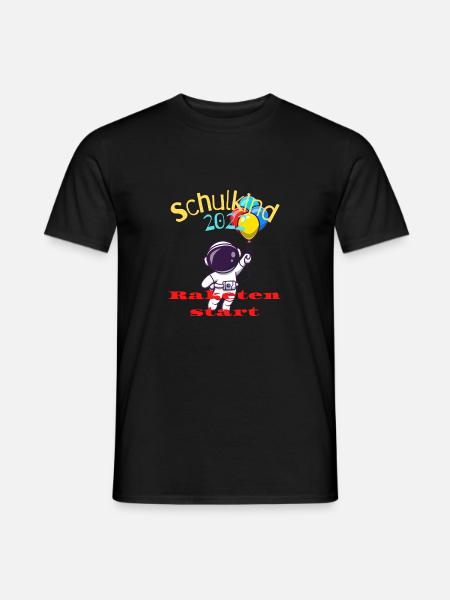 Schulanfänger 2022 Viel Erfolg - Männer T-Shirt - Schwarz