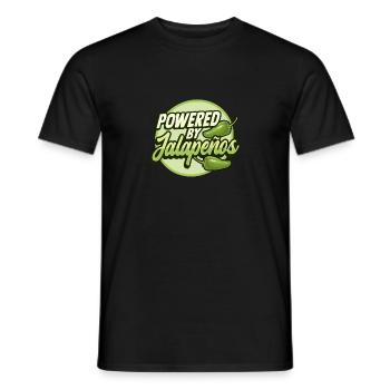 Jalapeno Scoville-Chili-Liebhaber - Männer T-Shirt - Schwarz - Vorne - AI Model Male 178 light (178cm)