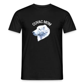 Slowenischer Cuvac Hundebesitzer Hundeliebhaber - Männer T-Shirt - Schwarz - Vorne - AI Model Male 178 light (178cm)