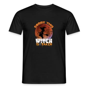 Joyeux Halloween Horror Monster Haunted Horror Scare - T-shirt homme - noir - Devant - AI Model Male 178 light (178cm)