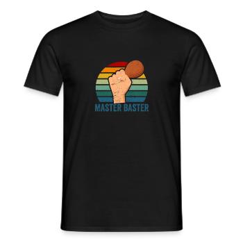 Truthahnbein-Tag Lustiger Masterbaster Thanks - Männer T-Shirt - Schwarz - Vorne - AI Model Male 178 light (178cm)