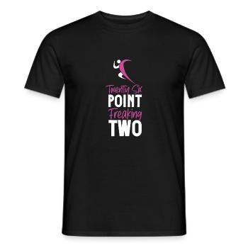 Running Runner Semi-Marathon - T-shirt homme - noir - Devant - AI Model Male 178 light (178cm)
