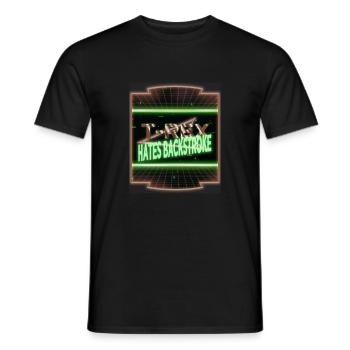 cute dinosaur costume t swimmer tshirts - Männer T-Shirt - Schwarz - Vorne - AI Model Male 178 light (178cm)