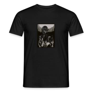 Nosferatu Vampire Dracula Sangsue Roumanie Sang - T-shirt homme - noir - Devant - AI Model Male 178 light (178cm)