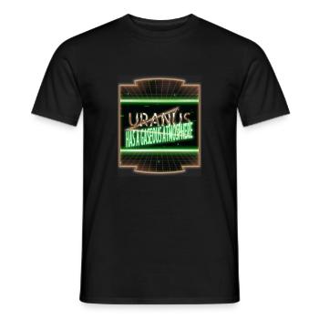 astrologie croire cool happy astronomie tshirt - T-shirt homme - noir - Devant - AI Model Male 178 light (178cm)