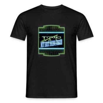 citation drôle de cul sweats à capuche et sweat-shirts jeux de mots extraterrestres - T-shirt homme - noir - Devant - AI Model Male 178 light (178cm)
