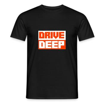 Lowered Tuning Car - Men's T-Shirt - black - Front - AI Model Male 178 light (178cm)
