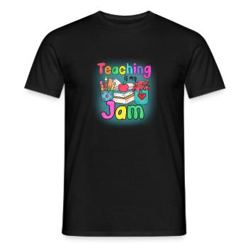Teachers Teachers School Teachers Teaching Staff - Men's T-Shirt - black - Front - AI Model Male 178 light (178cm)