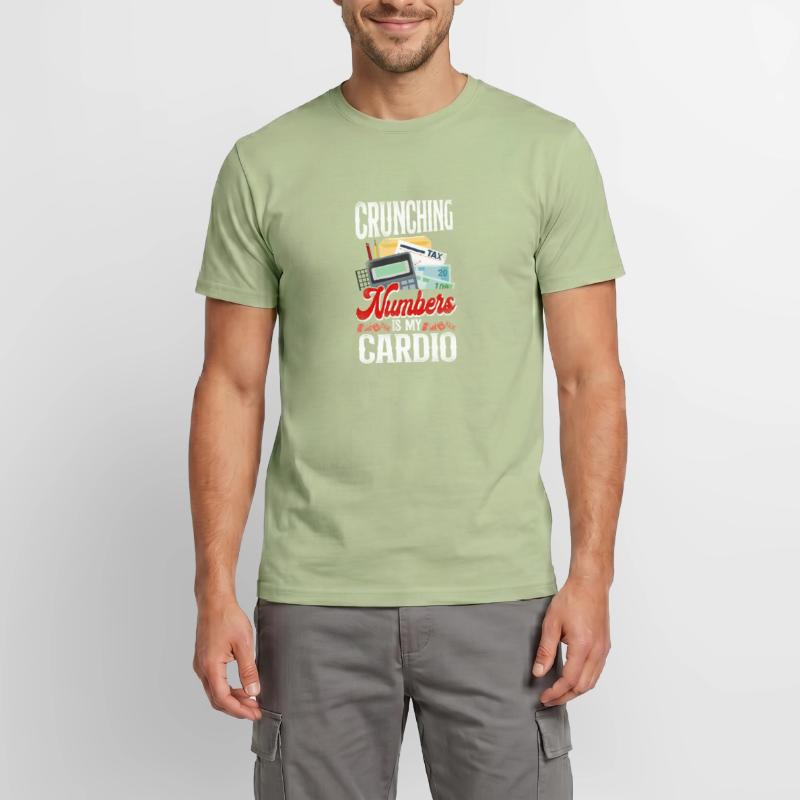 Comptable Comptable Comptable Comptabilité T-shirt homme