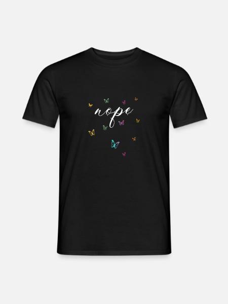 Nope - Dites simplement non! - T-shirt homme - noir