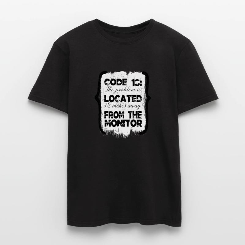 encrypt equestrian hacking computer codes fun Männer T-Shirt