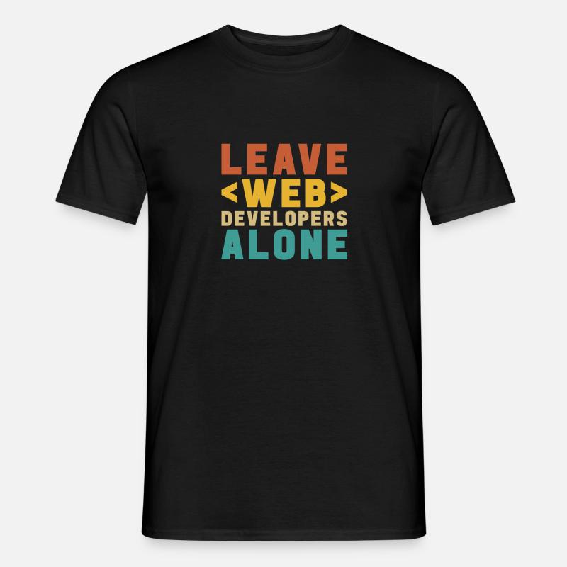 Web Developer Webdeveloper Web Developer - Men's T-Shirt - black