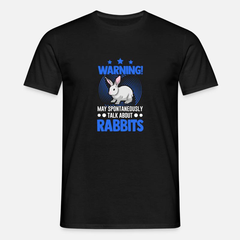 Rabbit Rabbit Rabbit Rabbit - Men's T-Shirt - black