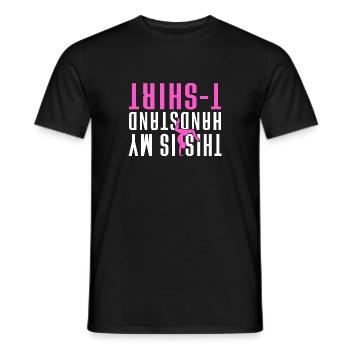 Akrobat Turner Gymnastik Turnen Tumbling - Männer T-Shirt - Schwarz - Vorne - AI Model Male 178 light (178cm)