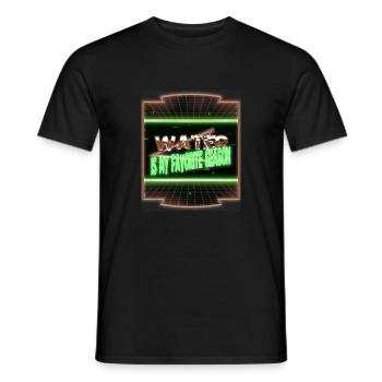 swimming instructor fun apnoe swimming pool - Männer T-Shirt - Schwarz - Vorne - AI Model Male 178 light (178cm)