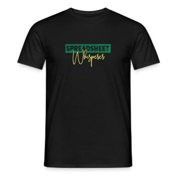 Accountant Bookkeeper Accounting - Männer T-Shirt - Schwarz - Vorne - AI Model Male 178 light (178cm)