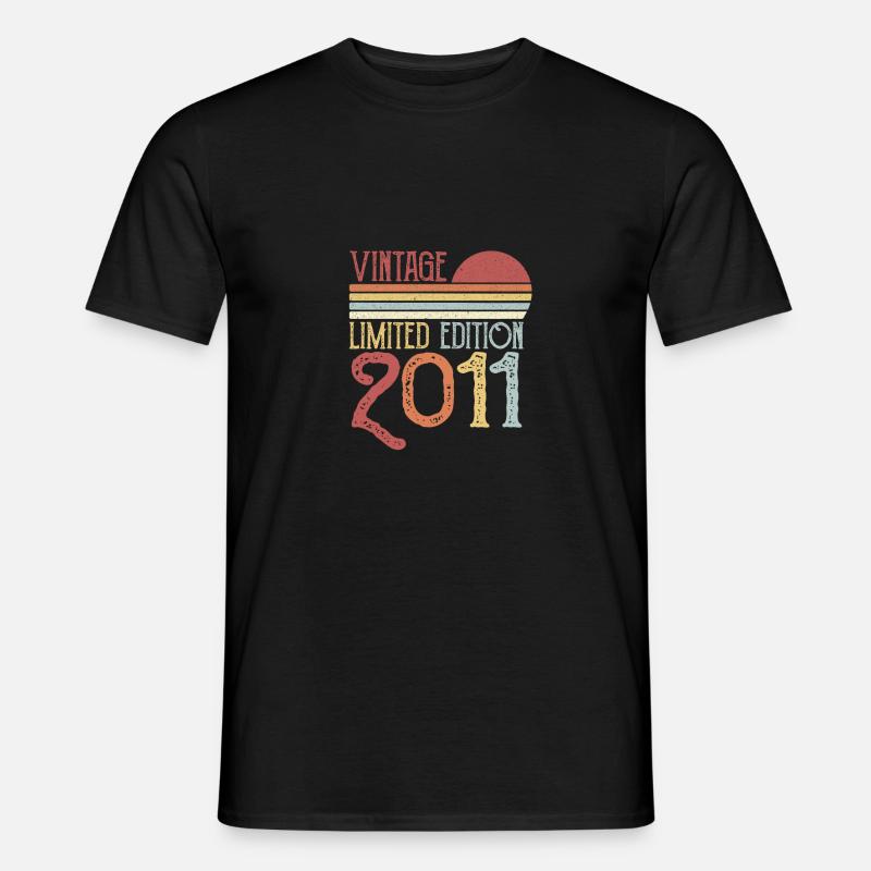 2011 Limited Edition - Männer T-Shirt - Schwarz