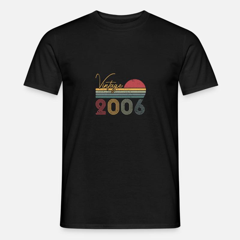 2006 Limited Edition - Männer T-Shirt - Schwarz