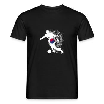 Coupe du monde de l’équipe nationale de Corée du Sud - T-shirt homme - noir - Devant - AI Model Male 178 light (178cm)