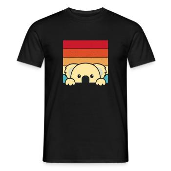 Koalas sind beeindruckend - Männer T-Shirt - Schwarz - Vorne - AI Model Male 178 light (178cm)