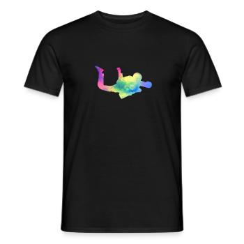 Parachutisme Parachutisme Sports Extrêmes - T-shirt homme - noir - Devant - AI Model Male 178 light (178cm)