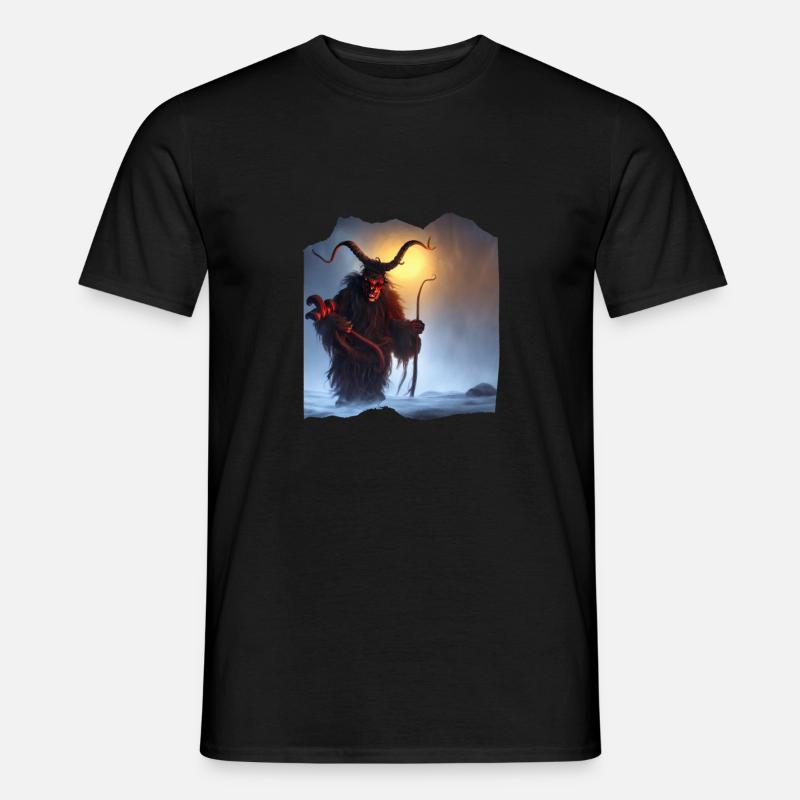 Krampus - Männer T-Shirt - Schwarz