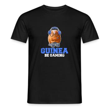 Cochon d’Inde Garçons Filles Drôle d’Amant Piggy Guinée Be - T-shirt homme - noir - Devant - AI Model Male 178 light (178cm)