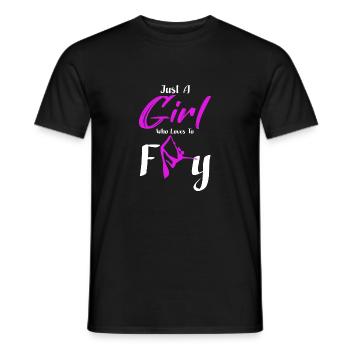 Yoga Aérien Tissu Acrobaties Tissu Air Gymnastique - T-shirt homme - noir - Devant - AI Model Male 178 light (178cm)