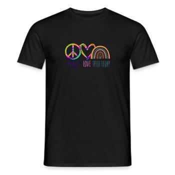 Assistant orthophoniste - T-shirt homme - noir - Devant - AI Model Male 178 light (178cm)