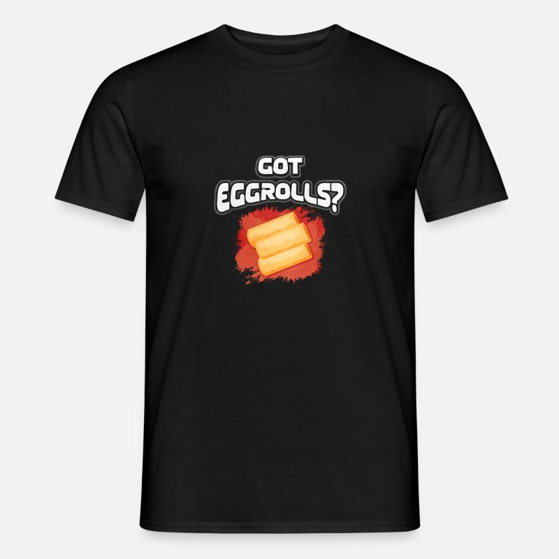 Spring Rolls Gift - Men's T-Shirt - black