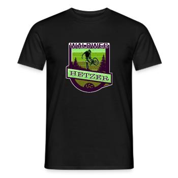 Unbenanntes Projekt 68 - Männer T-Shirt - Schwarz - Vorne - AI Model Male 178 light (178cm)