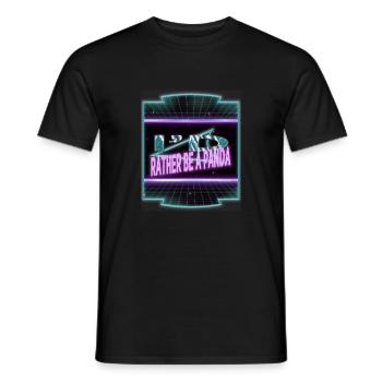 growler ice bear funny quote birthday present idea - T-shirt homme - noir - Devant - AI Model Male 178 light (178cm)