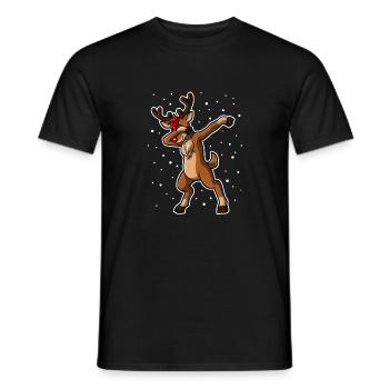 Rudolph Dab - T-shirt homme - noir - Devant - AI Model Male 178 light (178cm)