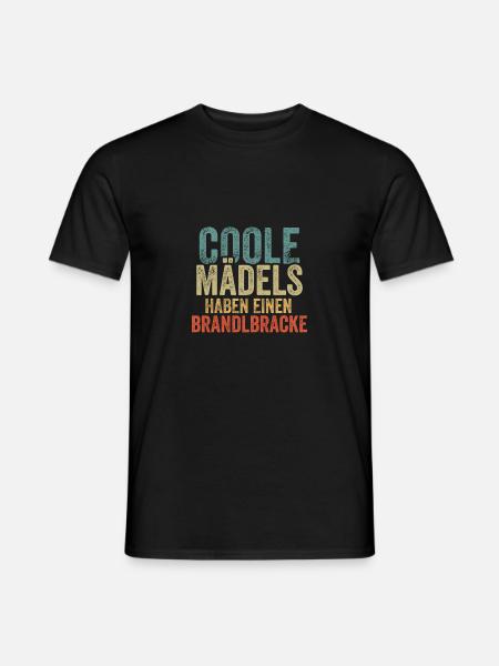 Brandlbracke - Männer T-Shirt - Schwarz