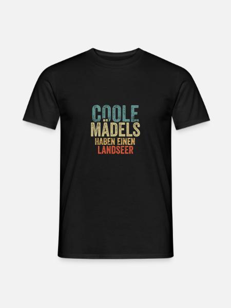 Landseer - Männer T-Shirt - Schwarz