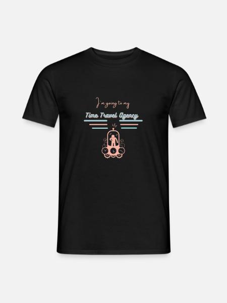Time Travel - T-shirt homme - noir